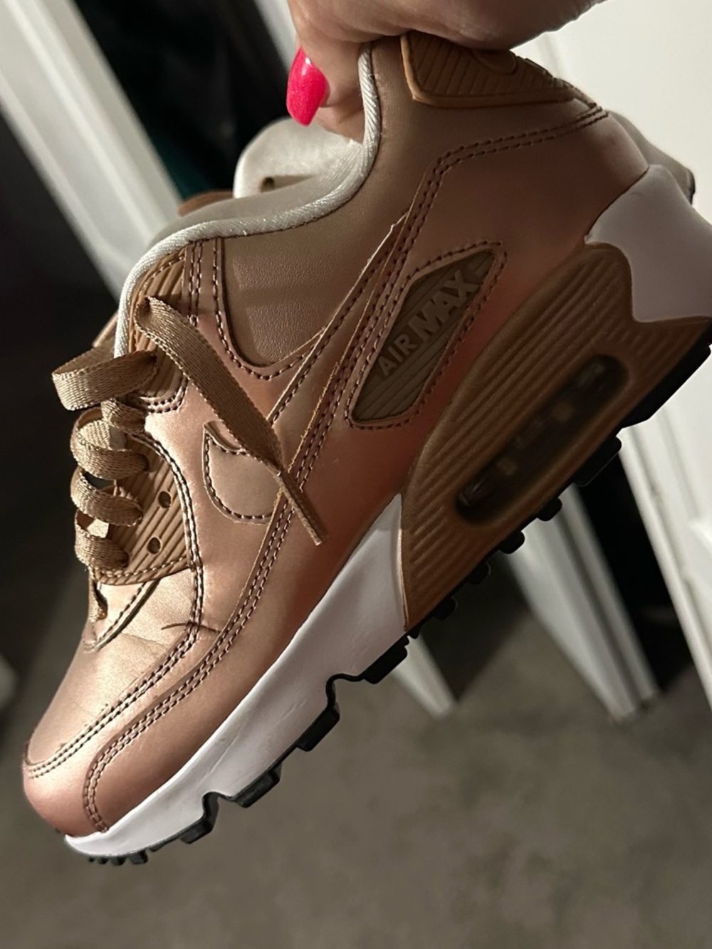 Rose Good Nike Air Max Youth 4